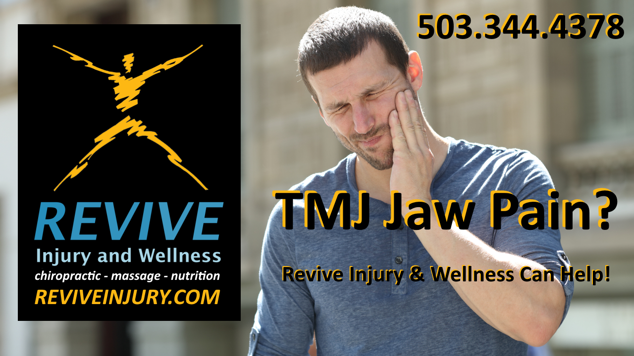 TMJ Jaw Pain Help Chiropractor Chiropractic Care Wilsonville Oregon